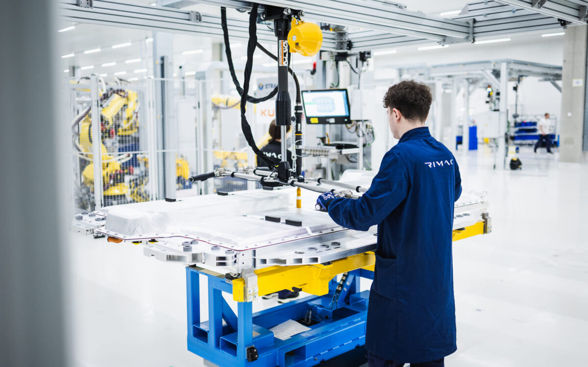 Από την Rimac η μπαταρία υψηλής τάσης της νέας BMW i7