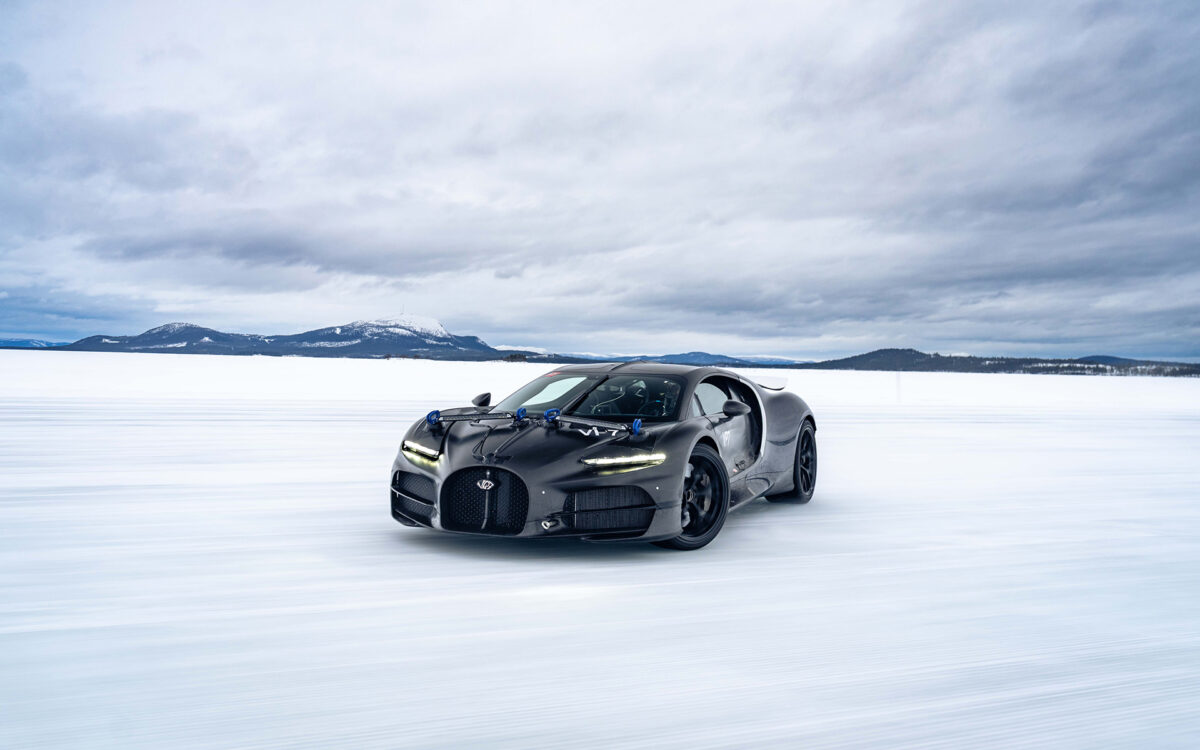 Η Bugatti Tourbillon… σπάει τον πάγο