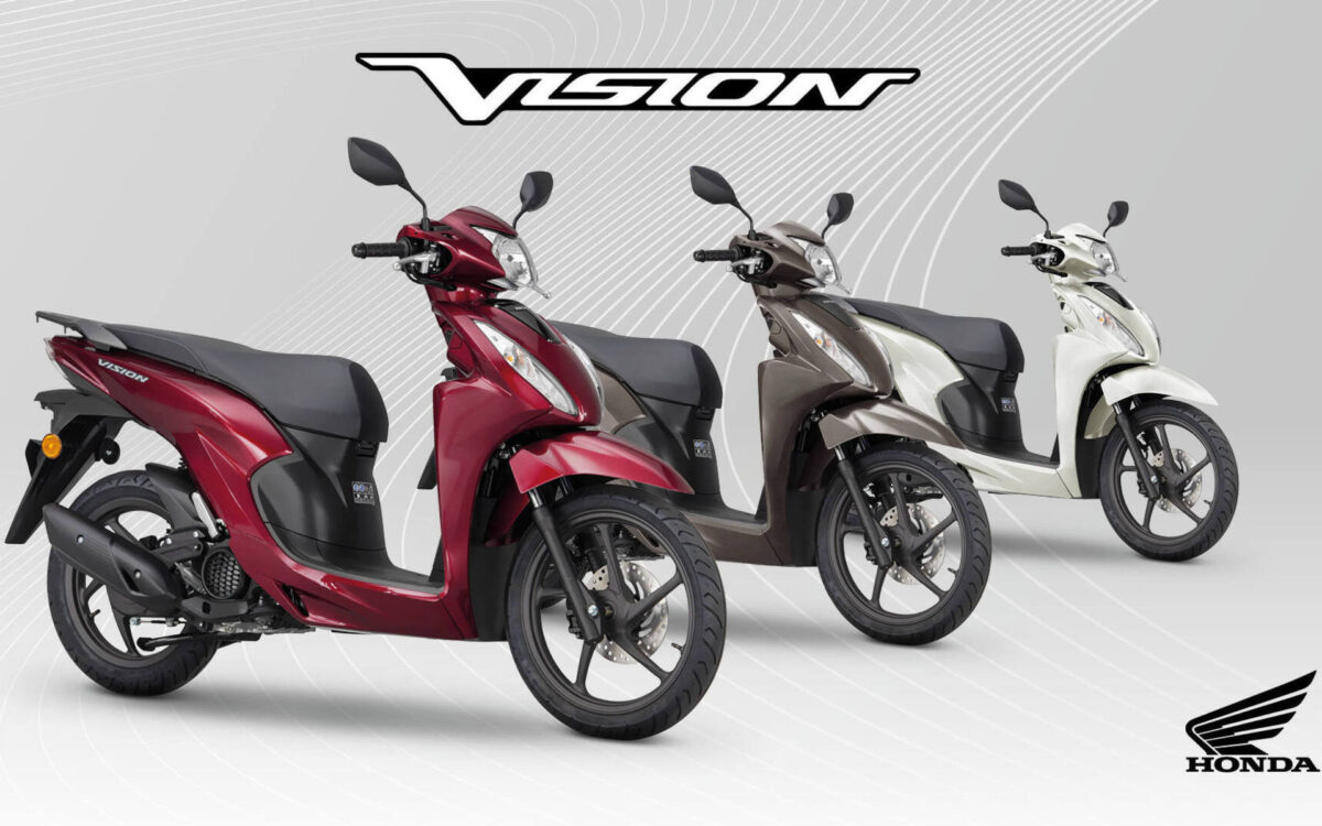 Honda Vision 110: Νέα χρώματα, νέος «αέρας» για το scooter