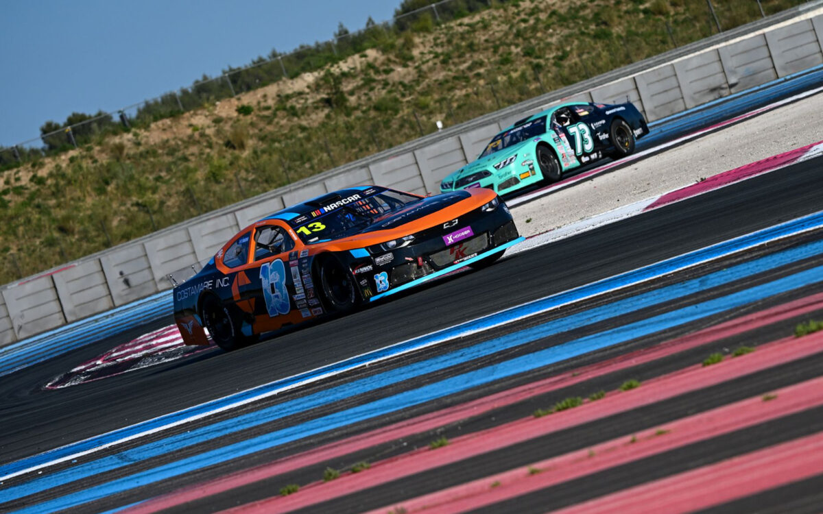 NASCAR Euro Series: Πρώτο βάθρο για τον Θωμά Κρασώνη στη φετινή σεζόν