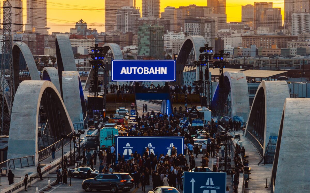 H Mercedes-AMG έφερε την Autobahn στο Λος Άντζελες