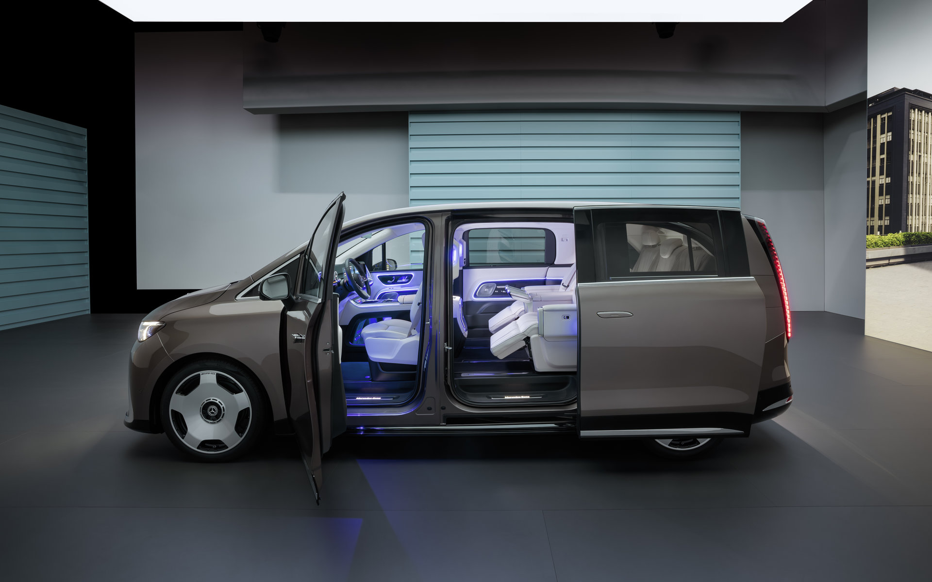 Neudefinition von Raum für eine neue Ära: der neue elektrische Mercedes-Benz VLERedefining space in a new era: the all-new electric Mercedes-Benz VLE