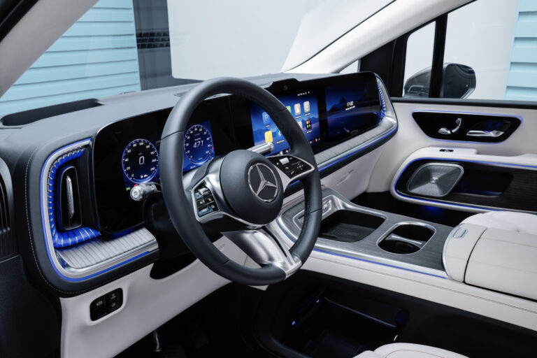 Neudefinition von Raum für eine neue Ära: der neue elektrische Mercedes-Benz VLE

Redefining space in a new era: the all-new electric Mercedes-Benz VLE