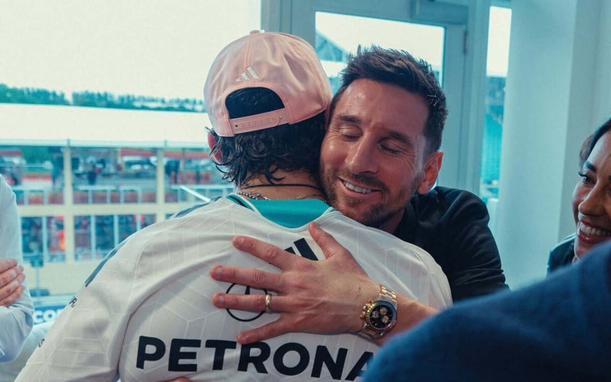 F1: Η αγκαλιά του Messi στον Antonelli μετά τον θρίαμβο στο Μαϊάμι (video)
