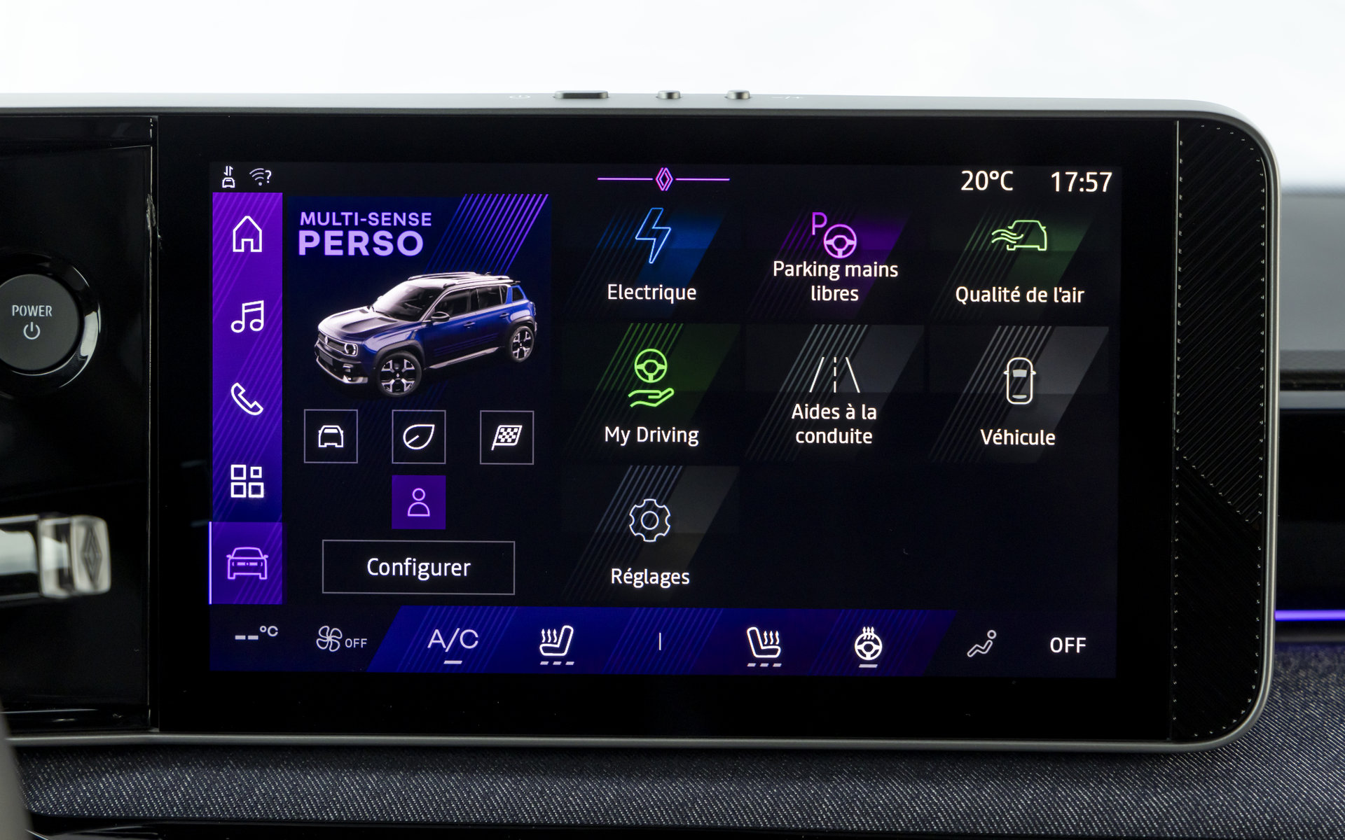 Renault R4 E-TECH Techno Bleue - Photo
