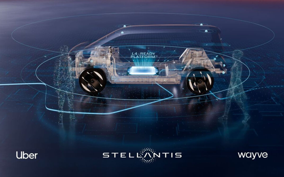 Stellantis, Uber και Wayve ενώνουν δυνάμεις για την παγκόσμια ανάπτυξη των robotaxi