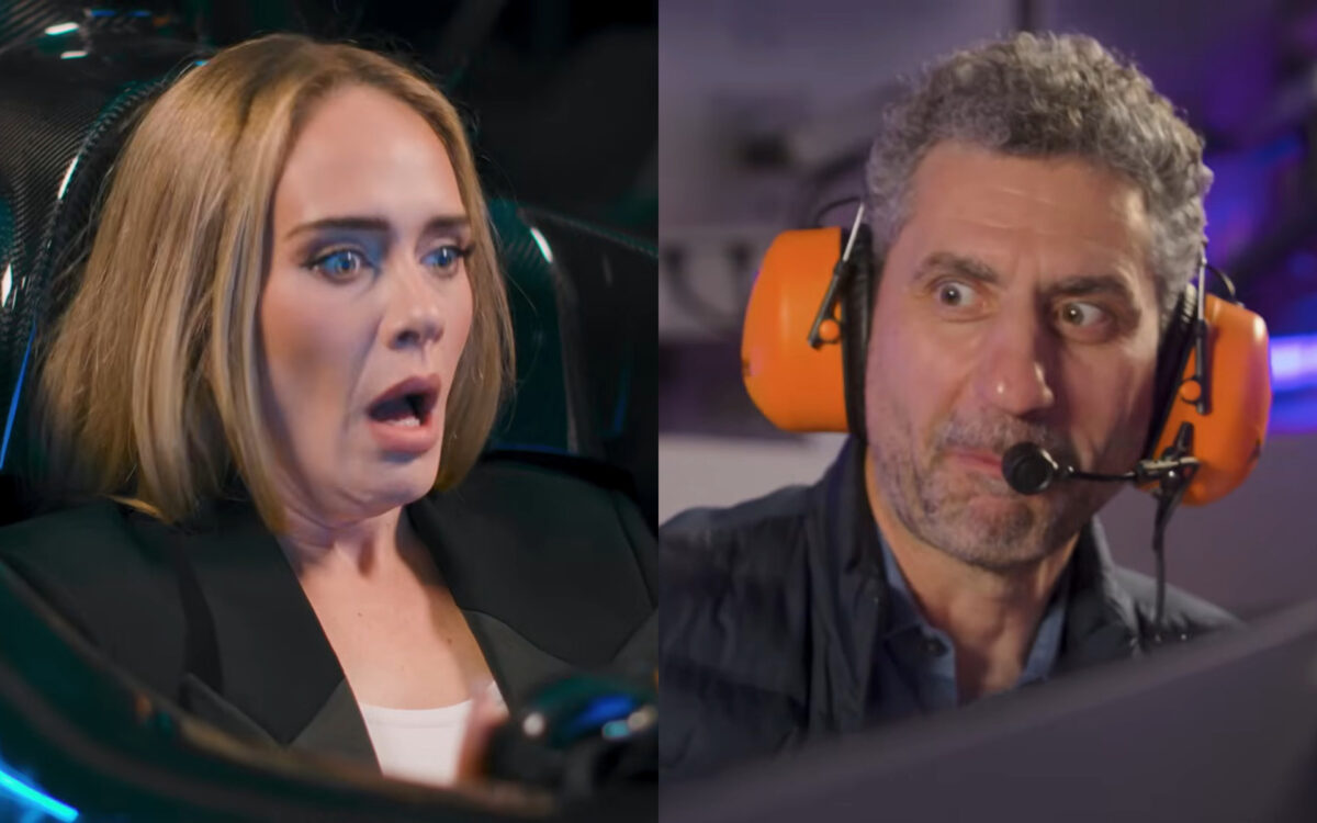 Η Adele στον προσομοιωτή της McLaren: «Είναι σαν φέρετρο εδώ μέσα» (video)