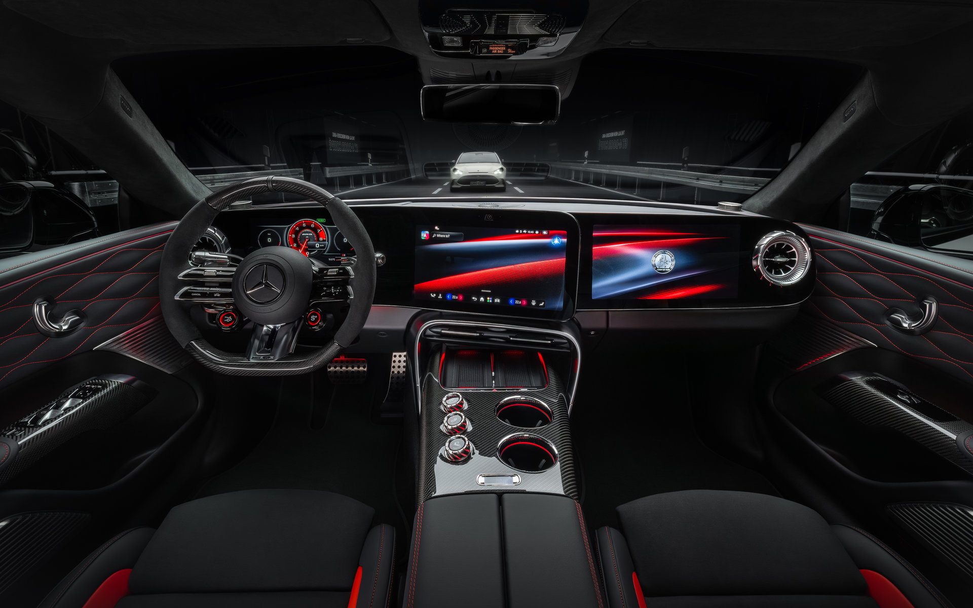 Das neue Mercedes-AMG GT 4-Türer Coupé: Revolutionäre Performance. Maximale Intensität.
The new Mercedes-AMG GT 4-Door Coupé: Revolutionary performance. Maximum intensity.