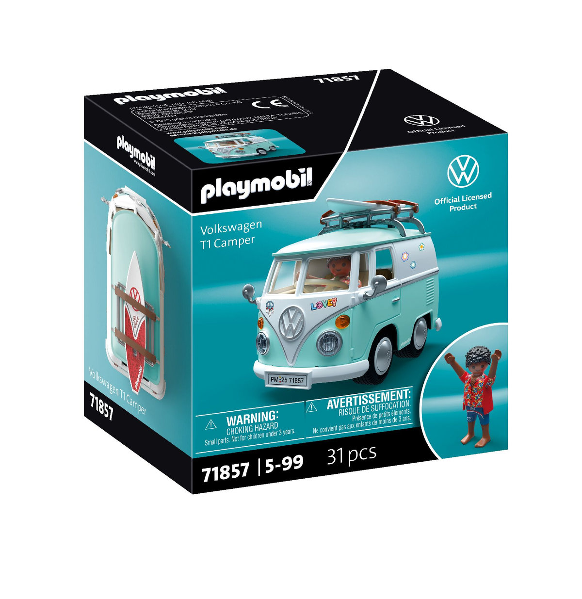 PLAYMOBIL-Volkswagen-T1-Camper