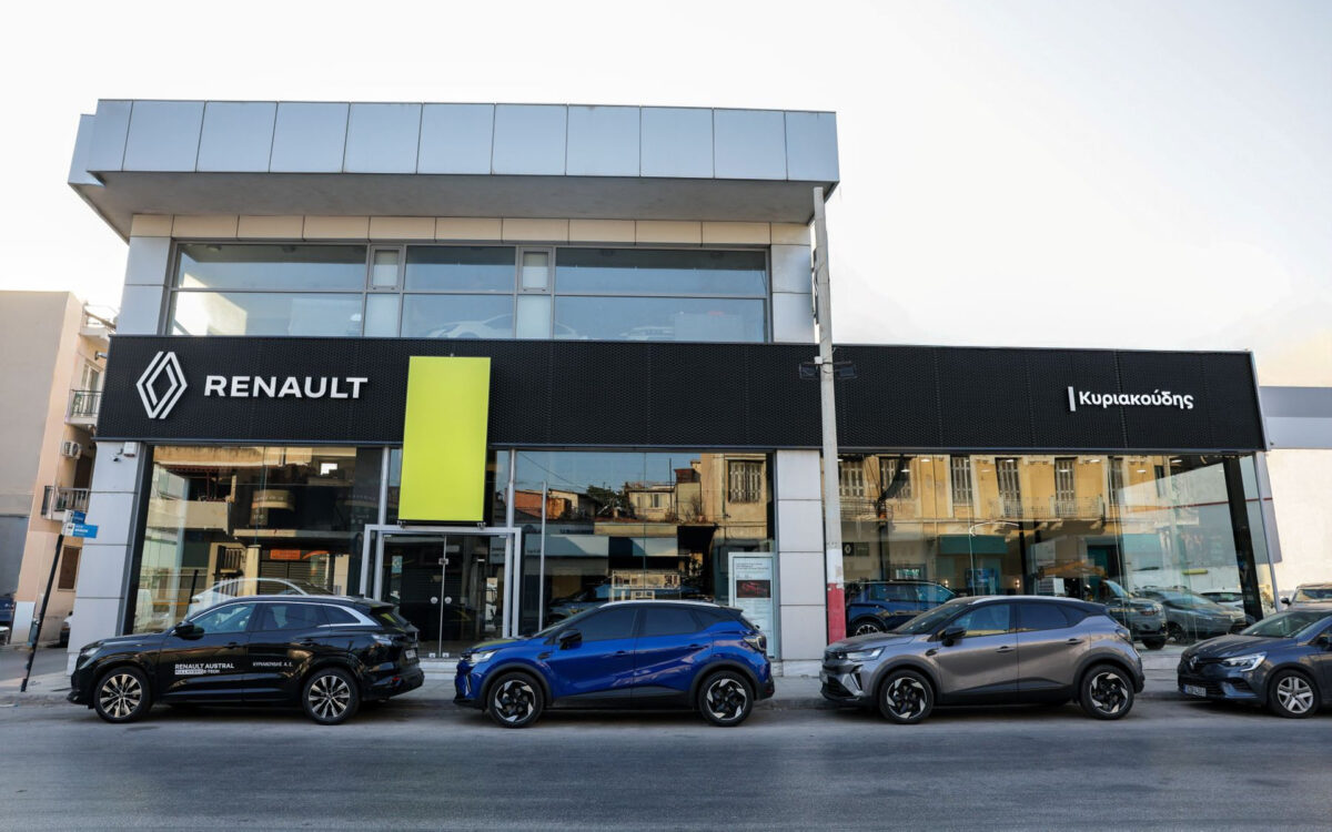 Renault & Dacia: 2 νέα καταστήματα της Κυριακούδης Α.Ε. στην Αττική
