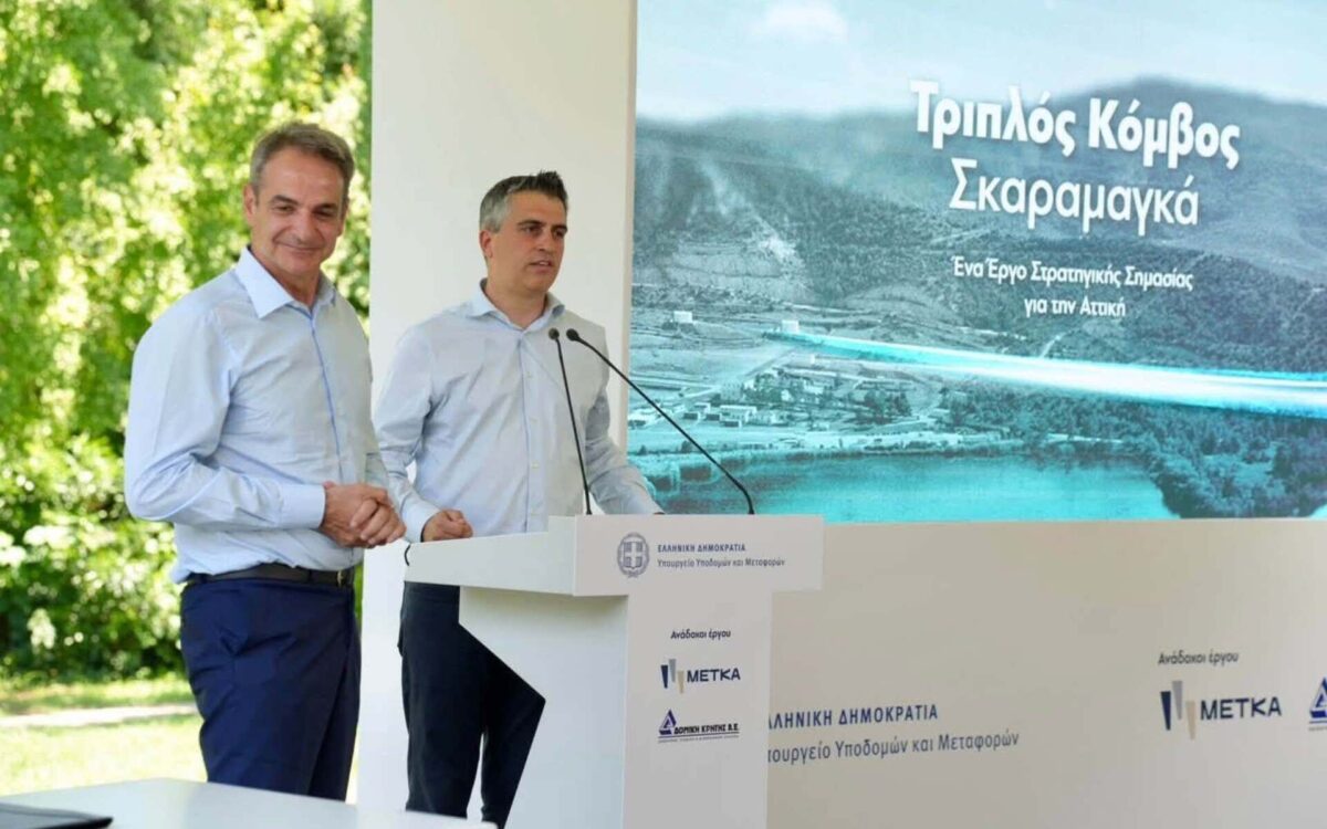 Τριπλός Κόμβος Σκαραμαγκά: Τα πέντε υπο-έργα μέσα σε μόλις 10 τετραγωνικά χιλιόμετρα (χάρτης)