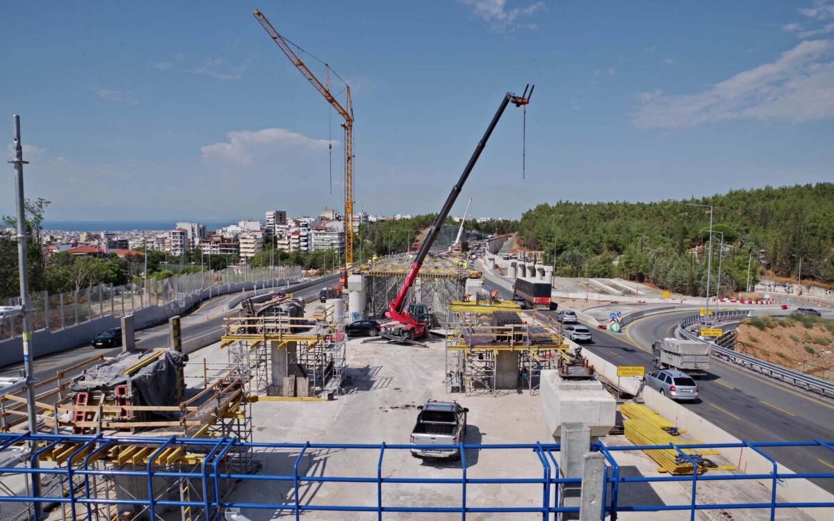 Flyover: Σε ποιο ποσοστό έχει φθάσει η κατασκευή του έργου στη Θεσσαλονίκη