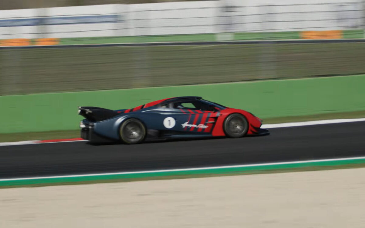 Pagani Arte in Pista: Με καμβά την πίστα της Vallelunga