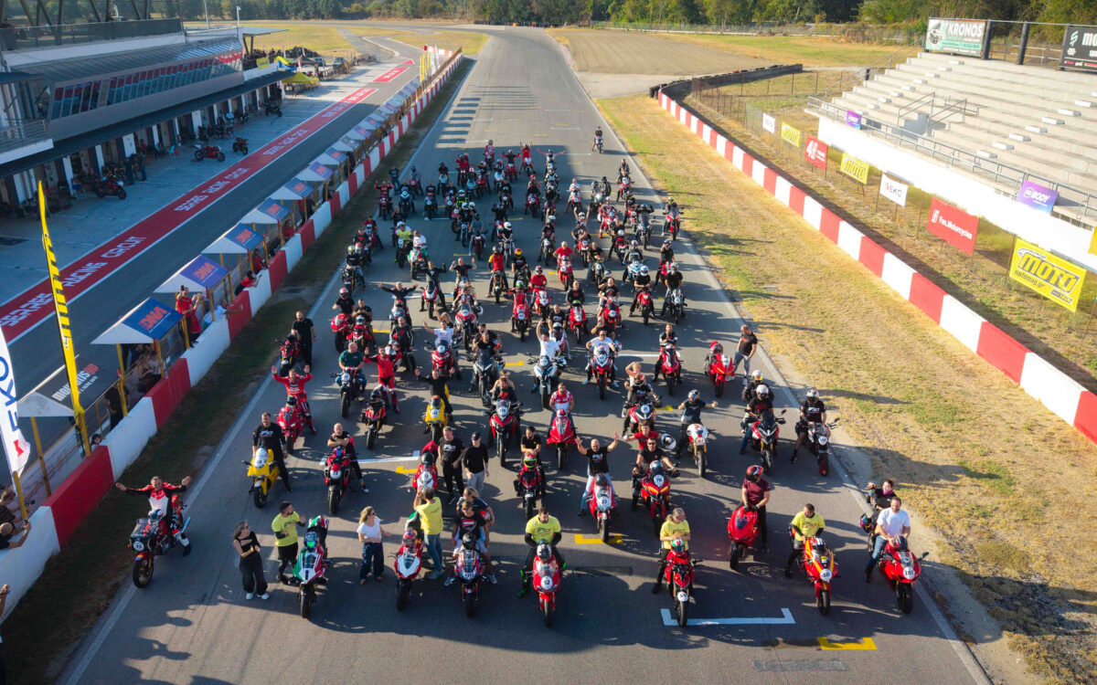 100 χρόνια Ducati: Οι Έλληνες Ducatisti γιόρτασαν έναν αιώνα ιστορίας με δράση στην πίστα των Σερρών