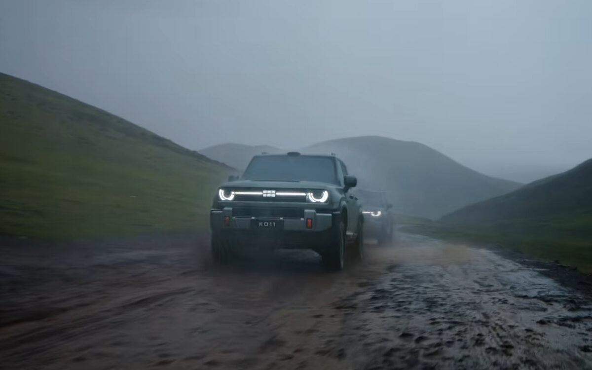 O Nicholas Tse και το μεγάλο off-road μοντέλο της Geely