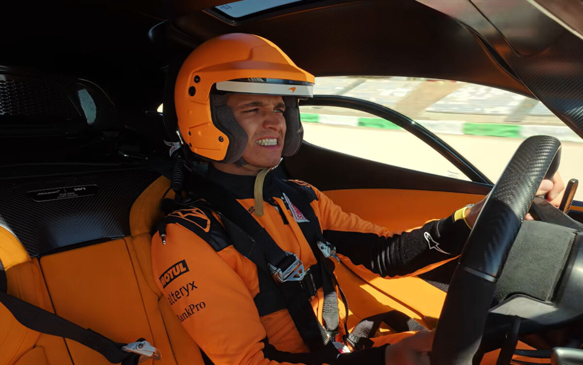 O Lando Norris και η McLaren W1