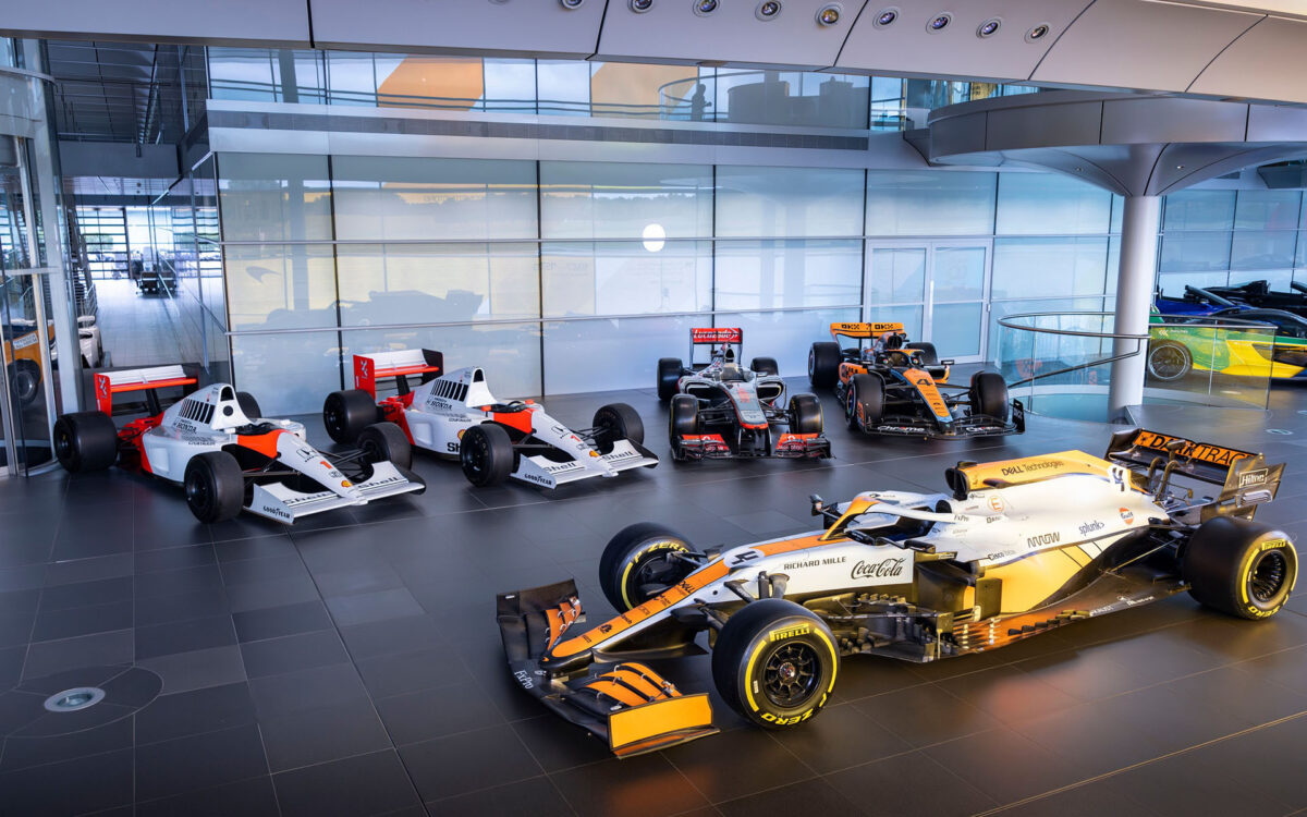 Η McLaren πουλάει 5 μονοθέσια της Formula 1 – Από τον Senna και τον Hamilton στον Norris