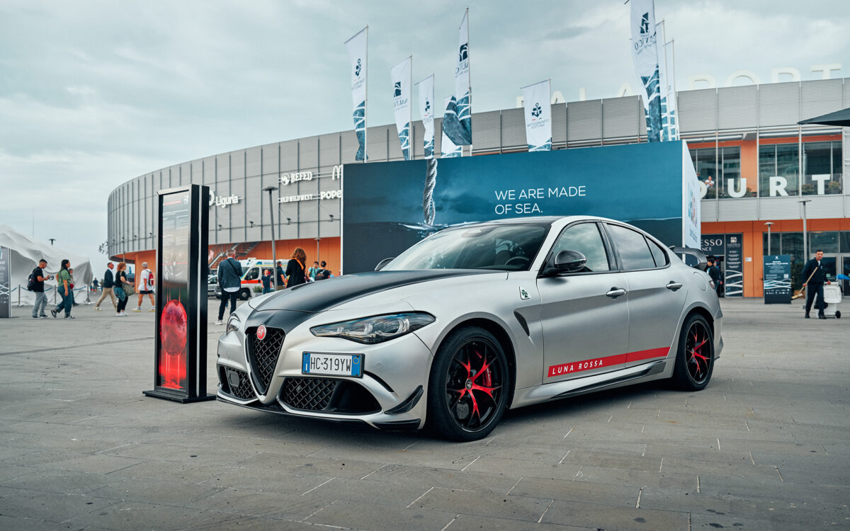 Alfa Romeo: Με άρωμα Luna Rossa στο Genoa International Boat Show