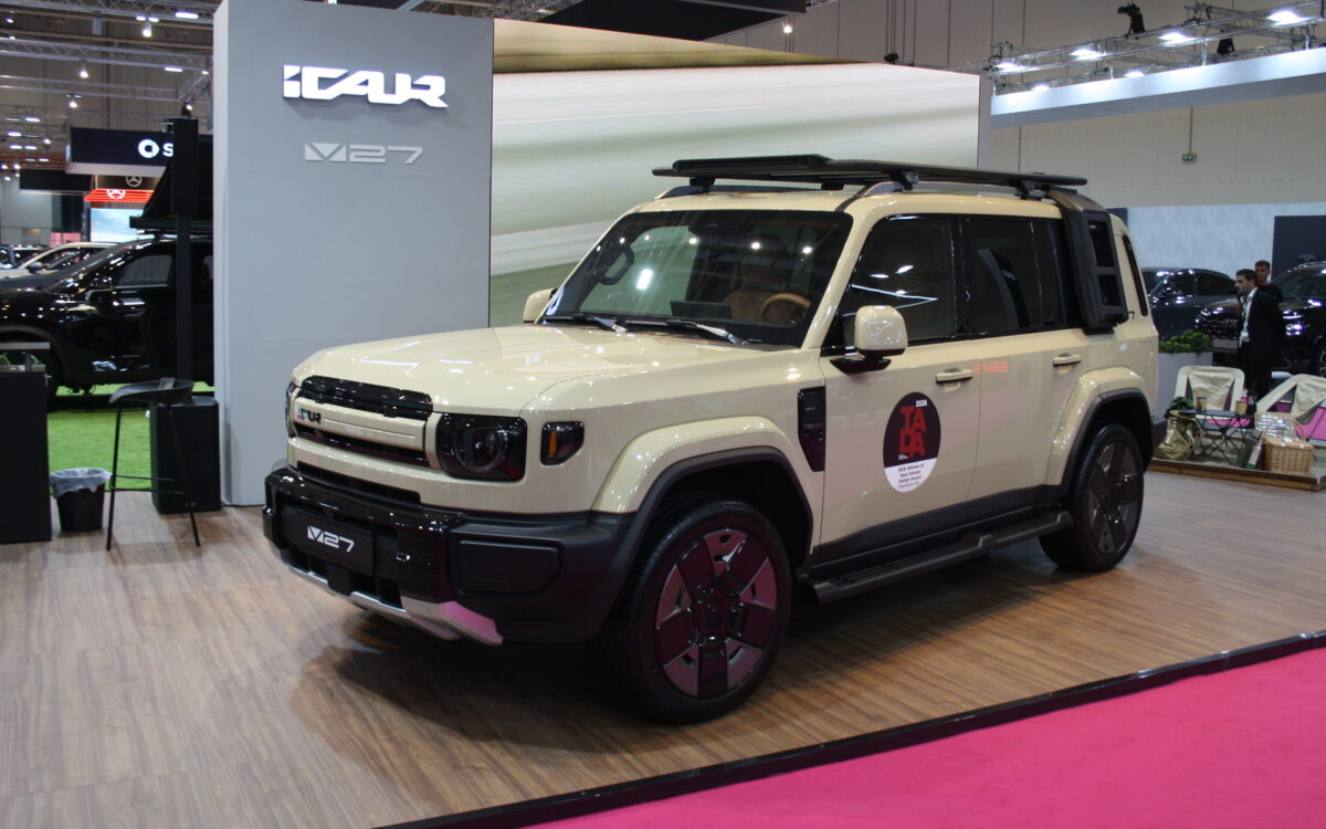 iCAUR V27: Μεγάλο off-road με τεχνολογία REEV και ειδική τιμή για την AUTO ATHINA 2026